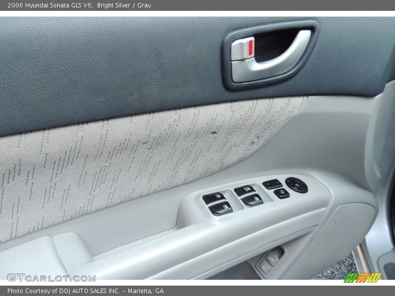 Bright Silver / Gray 2006 Hyundai Sonata GLS V6
