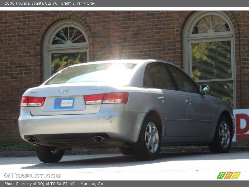 Bright Silver / Gray 2006 Hyundai Sonata GLS V6