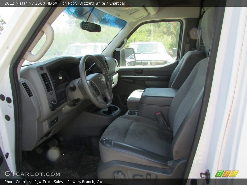 Blizzard White / Charcoal 2012 Nissan NV 2500 HD SV High Roof