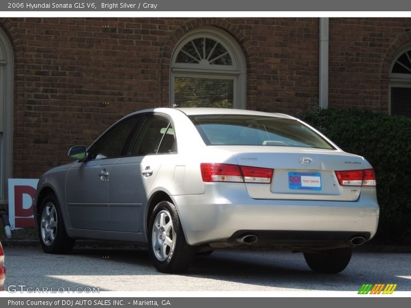 Bright Silver / Gray 2006 Hyundai Sonata GLS V6