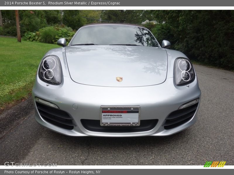 Rhodium Silver Metallic / Espresso/Cognac 2014 Porsche Boxster S