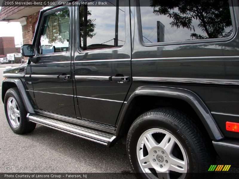 Granite Grey Metallic / Black 2005 Mercedes-Benz G 500