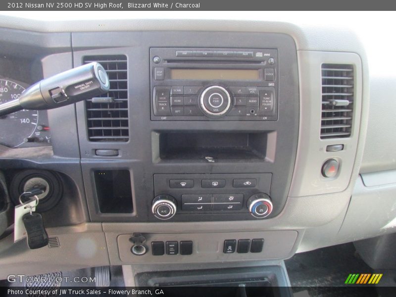 Blizzard White / Charcoal 2012 Nissan NV 2500 HD SV High Roof