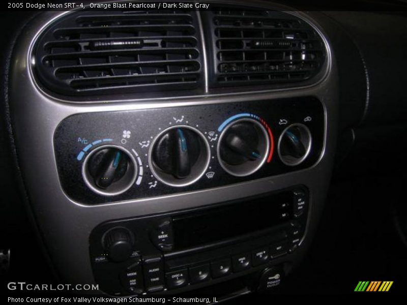 Orange Blast Pearlcoat / Dark Slate Gray 2005 Dodge Neon SRT-4