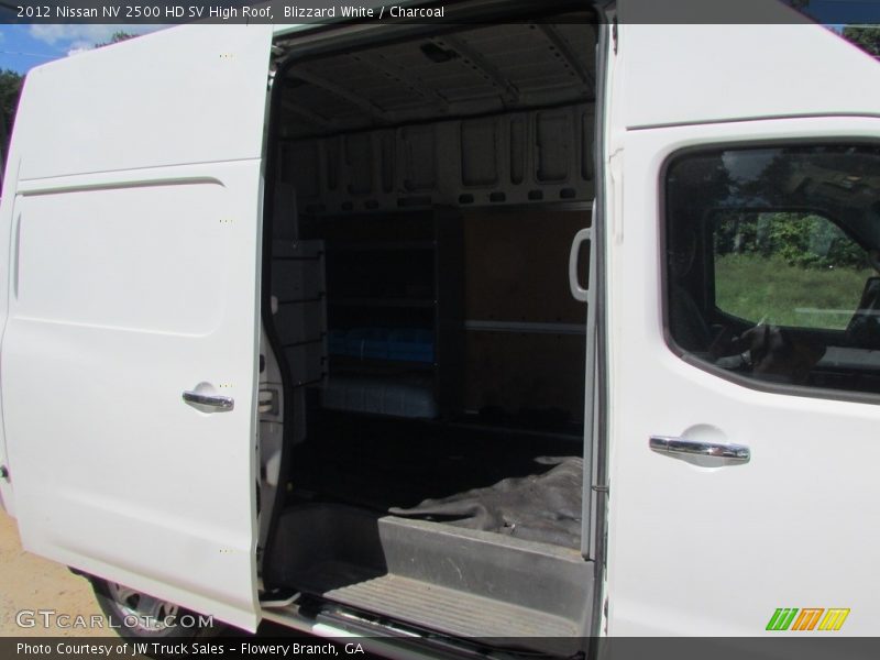 Blizzard White / Charcoal 2012 Nissan NV 2500 HD SV High Roof