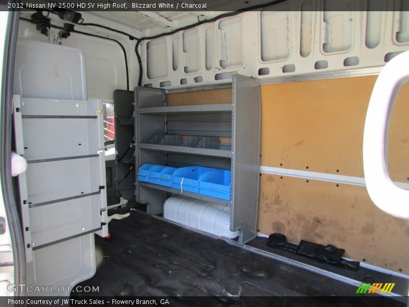 Blizzard White / Charcoal 2012 Nissan NV 2500 HD SV High Roof
