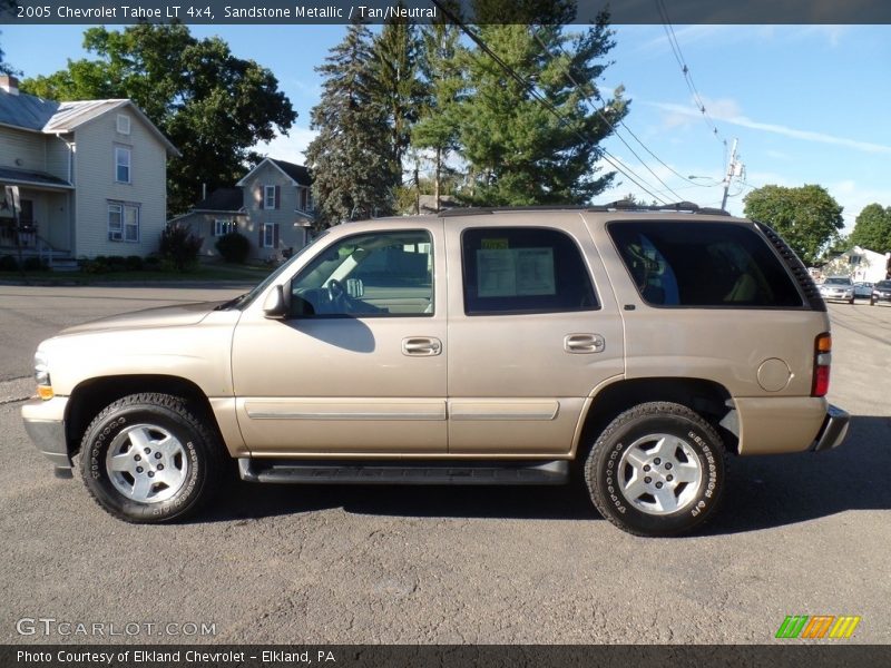 Sandstone Metallic / Tan/Neutral 2005 Chevrolet Tahoe LT 4x4