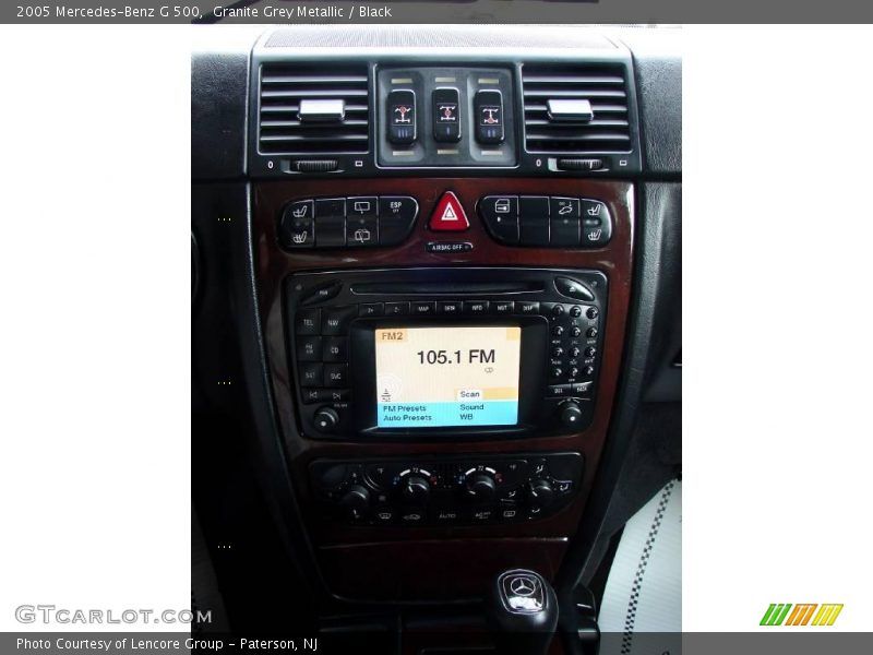 Granite Grey Metallic / Black 2005 Mercedes-Benz G 500