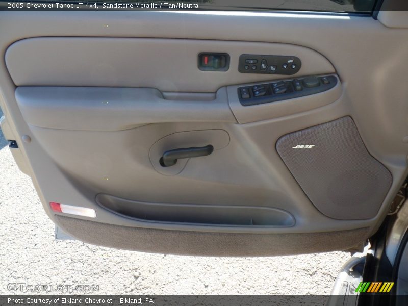 Sandstone Metallic / Tan/Neutral 2005 Chevrolet Tahoe LT 4x4