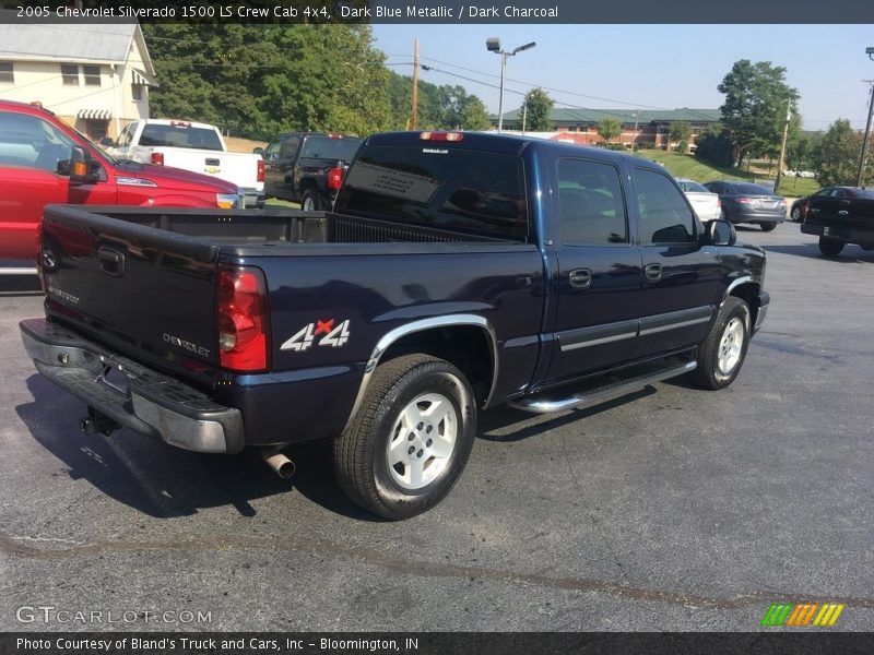 Dark Blue Metallic / Dark Charcoal 2005 Chevrolet Silverado 1500 LS Crew Cab 4x4