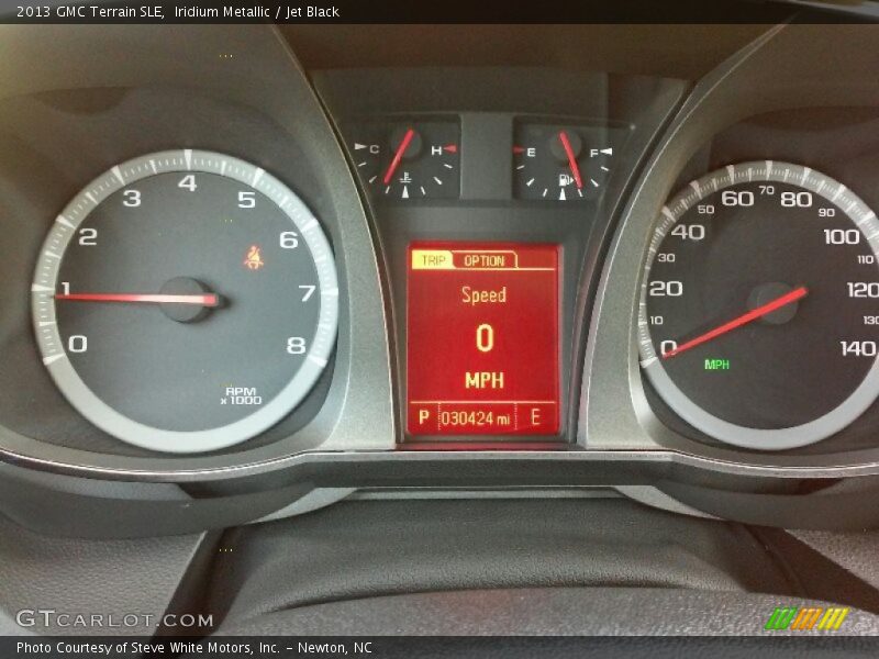 Iridium Metallic / Jet Black 2013 GMC Terrain SLE