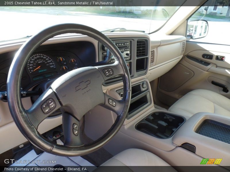 Sandstone Metallic / Tan/Neutral 2005 Chevrolet Tahoe LT 4x4
