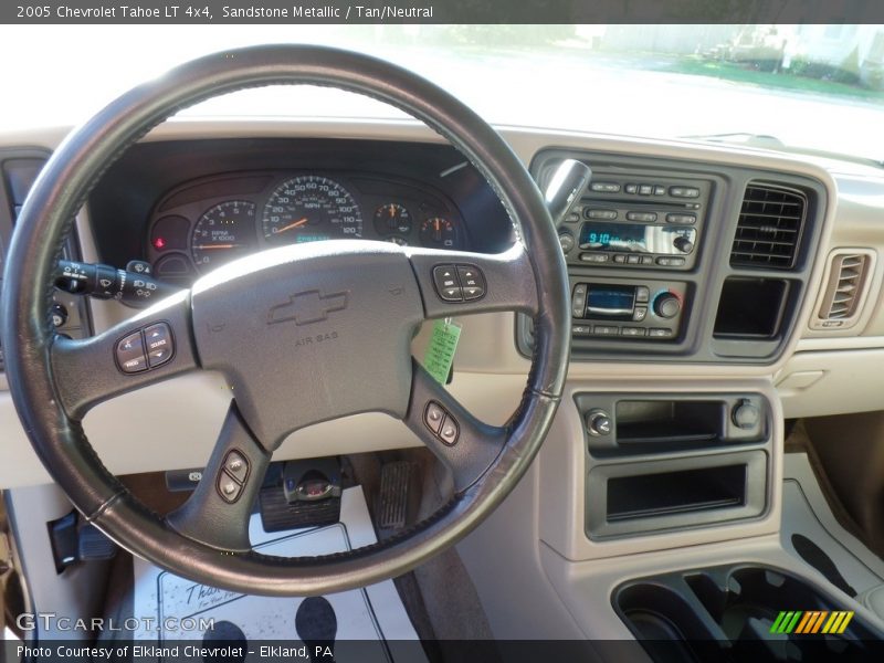 Sandstone Metallic / Tan/Neutral 2005 Chevrolet Tahoe LT 4x4