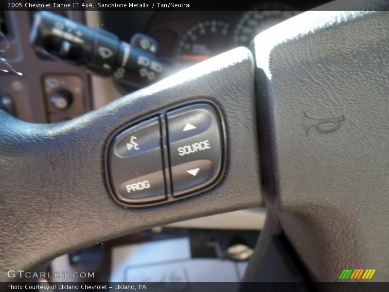 Sandstone Metallic / Tan/Neutral 2005 Chevrolet Tahoe LT 4x4