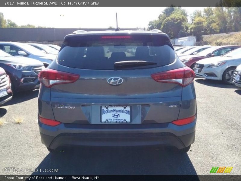 Coliseum Gray / Gray 2017 Hyundai Tucson SE AWD