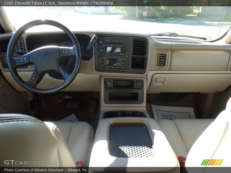 Sandstone Metallic / Tan/Neutral 2005 Chevrolet Tahoe LT 4x4