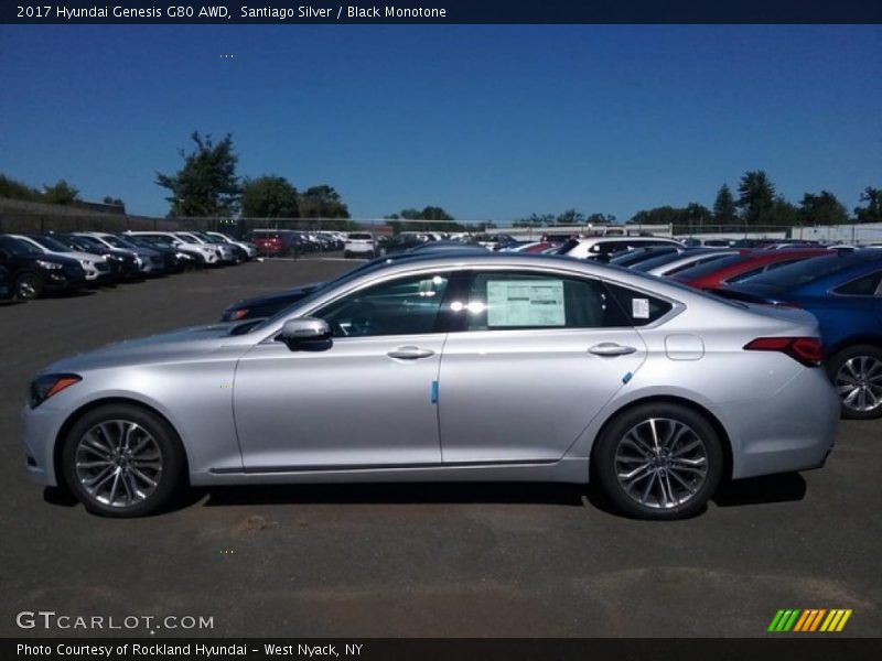 2017 Genesis G80 AWD Santiago Silver