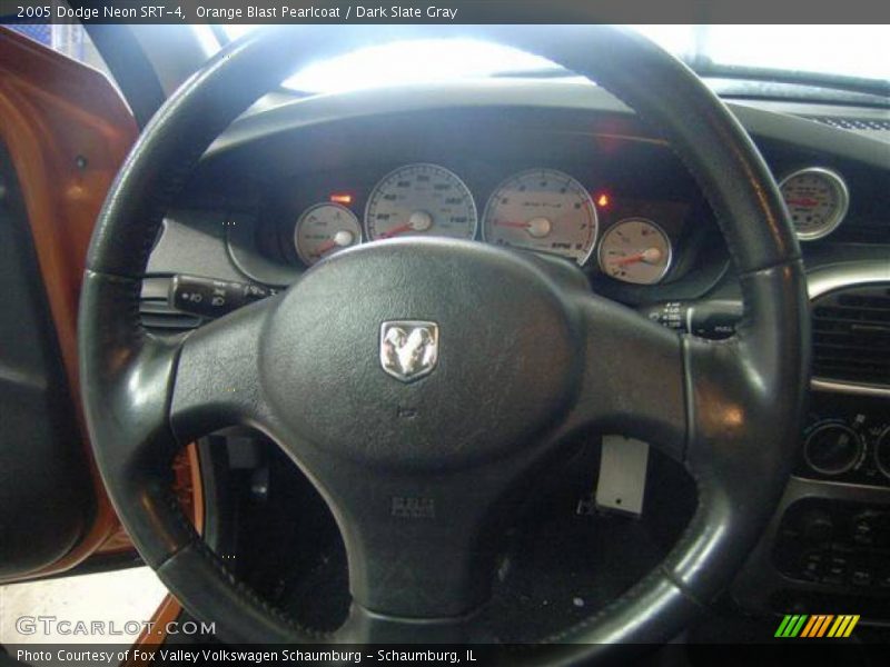 Orange Blast Pearlcoat / Dark Slate Gray 2005 Dodge Neon SRT-4