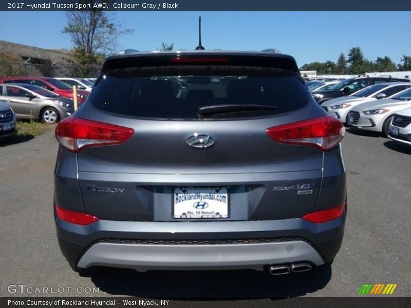Coliseum Gray / Black 2017 Hyundai Tucson Sport AWD