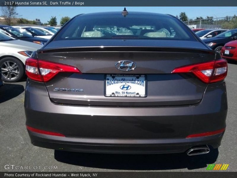 Dark Truffle / Beige 2017 Hyundai Sonata SE