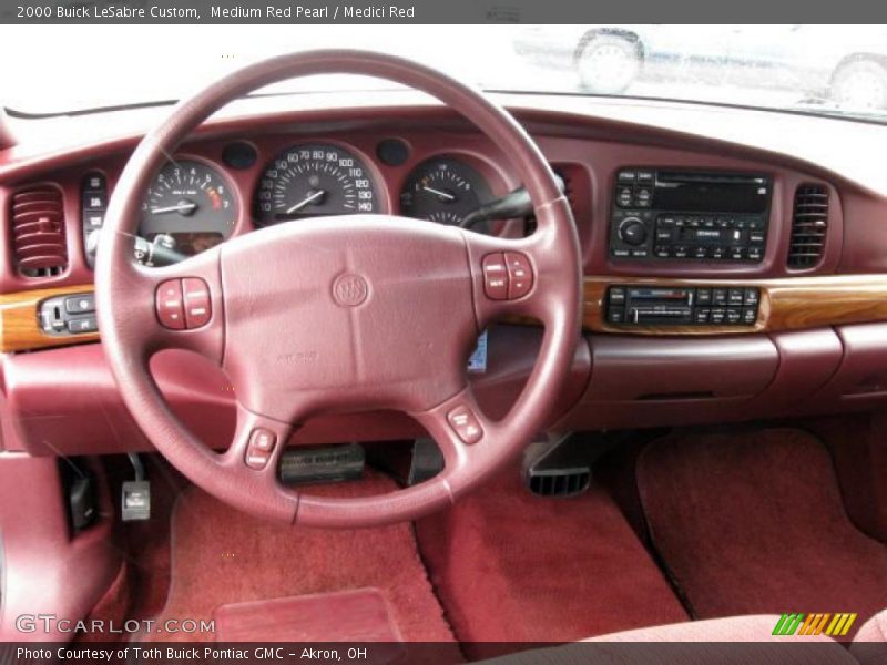 Medium Red Pearl / Medici Red 2000 Buick LeSabre Custom