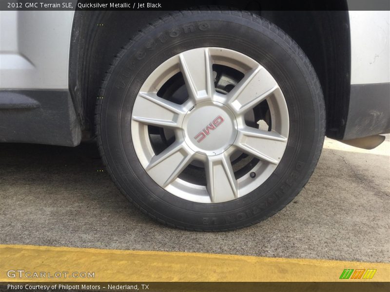 Quicksilver Metallic / Jet Black 2012 GMC Terrain SLE