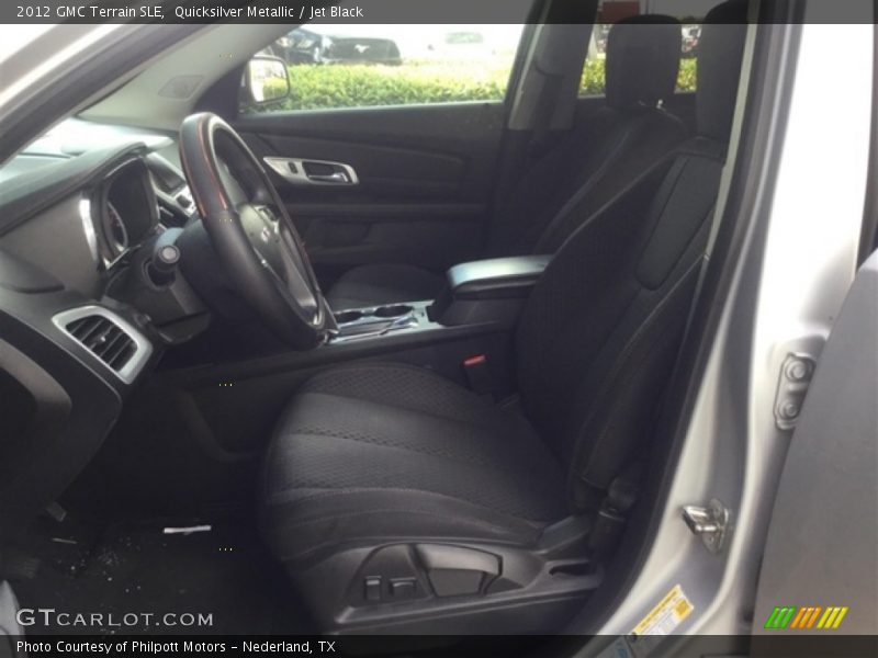Quicksilver Metallic / Jet Black 2012 GMC Terrain SLE