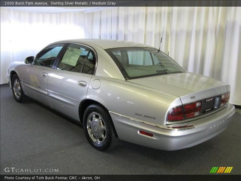 Sterling Silver Metallic / Medium Gray 2000 Buick Park Avenue