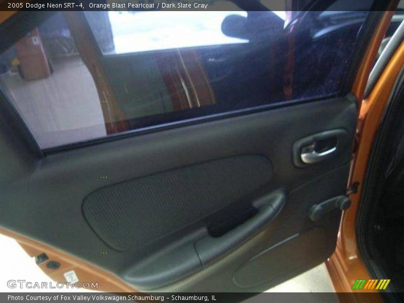 Orange Blast Pearlcoat / Dark Slate Gray 2005 Dodge Neon SRT-4