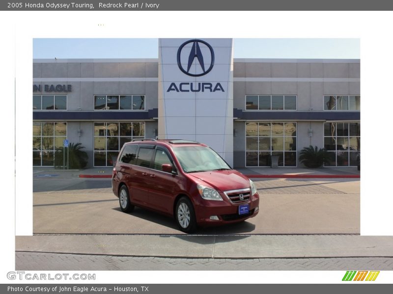 Redrock Pearl / Ivory 2005 Honda Odyssey Touring