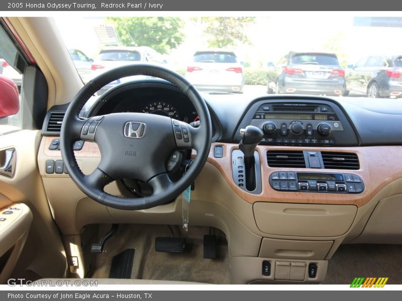 Redrock Pearl / Ivory 2005 Honda Odyssey Touring