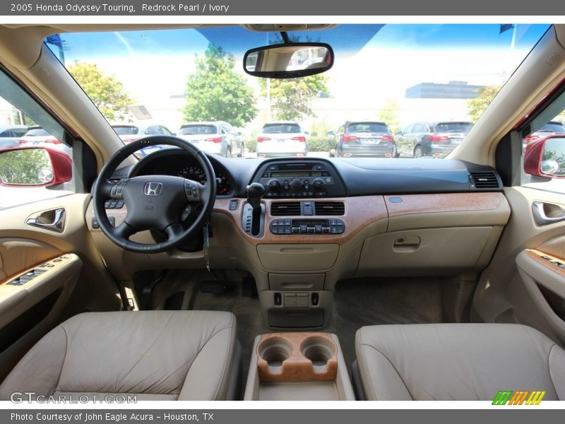 Redrock Pearl / Ivory 2005 Honda Odyssey Touring