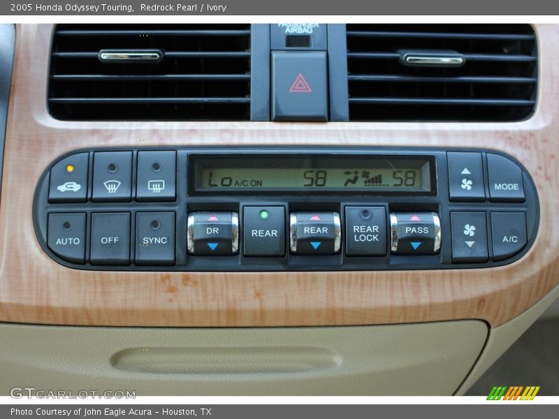 Redrock Pearl / Ivory 2005 Honda Odyssey Touring