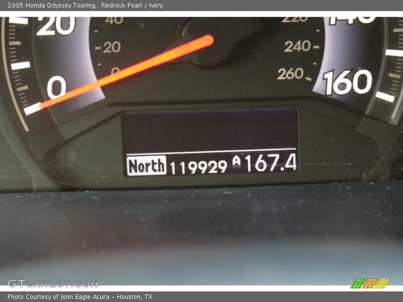 Redrock Pearl / Ivory 2005 Honda Odyssey Touring