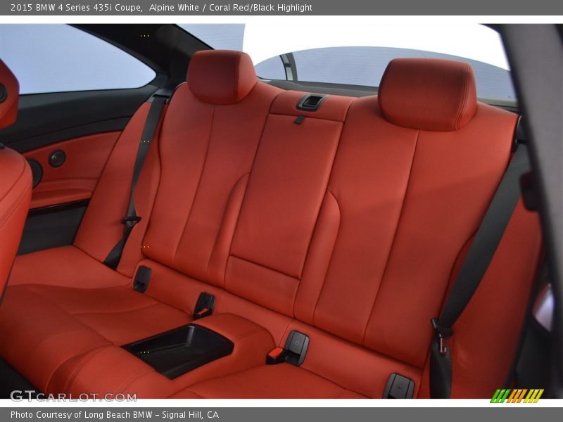Rear Seat of 2015 4 Series 435i Coupe