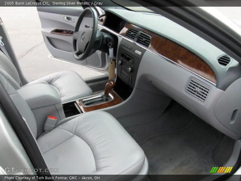 Sterling Silver Metallic / Gray 2005 Buick LaCrosse CXL