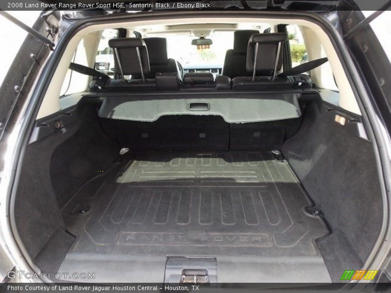 Santorini Black / Ebony Black 2008 Land Rover Range Rover Sport HSE
