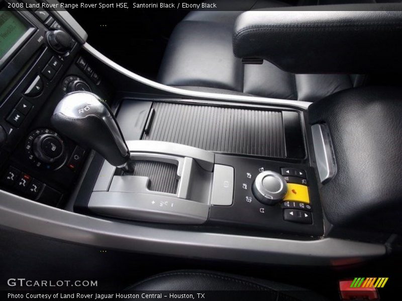 Santorini Black / Ebony Black 2008 Land Rover Range Rover Sport HSE