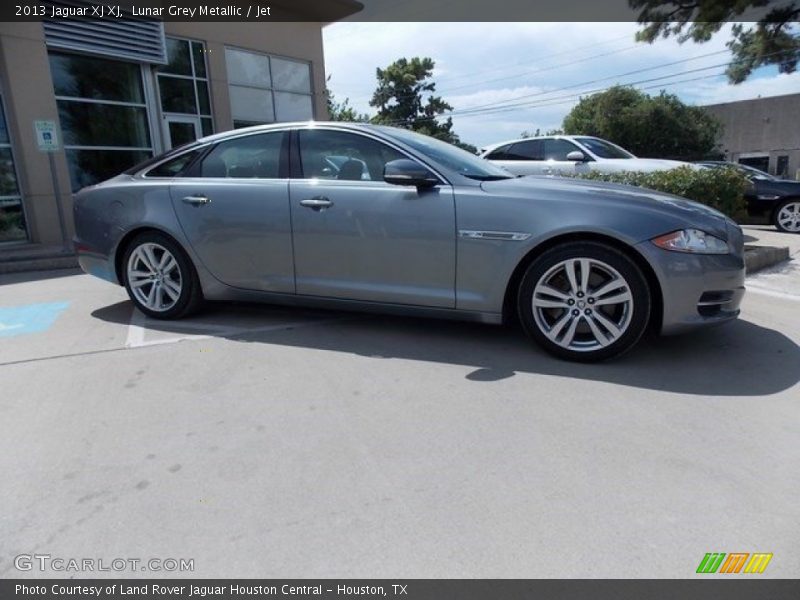 Lunar Grey Metallic / Jet 2013 Jaguar XJ XJ