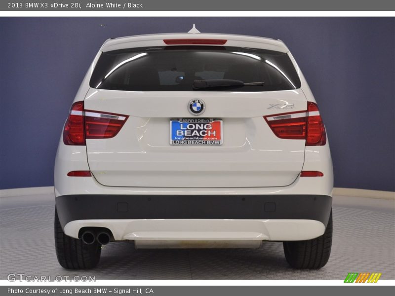 Alpine White / Black 2013 BMW X3 xDrive 28i