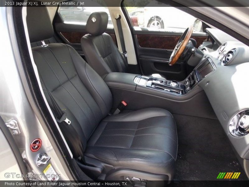 Lunar Grey Metallic / Jet 2013 Jaguar XJ XJ