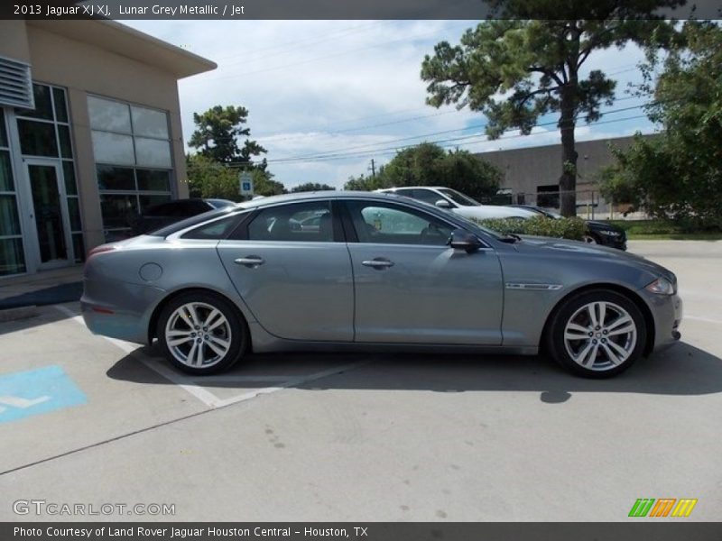 Lunar Grey Metallic / Jet 2013 Jaguar XJ XJ