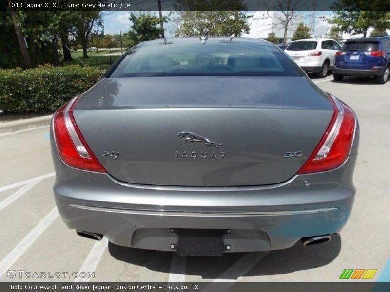 Lunar Grey Metallic / Jet 2013 Jaguar XJ XJ