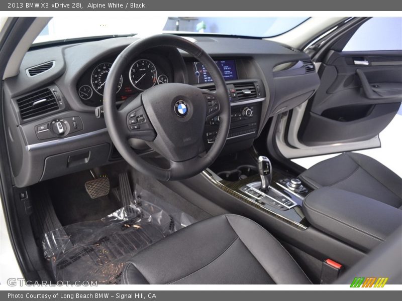 Alpine White / Black 2013 BMW X3 xDrive 28i