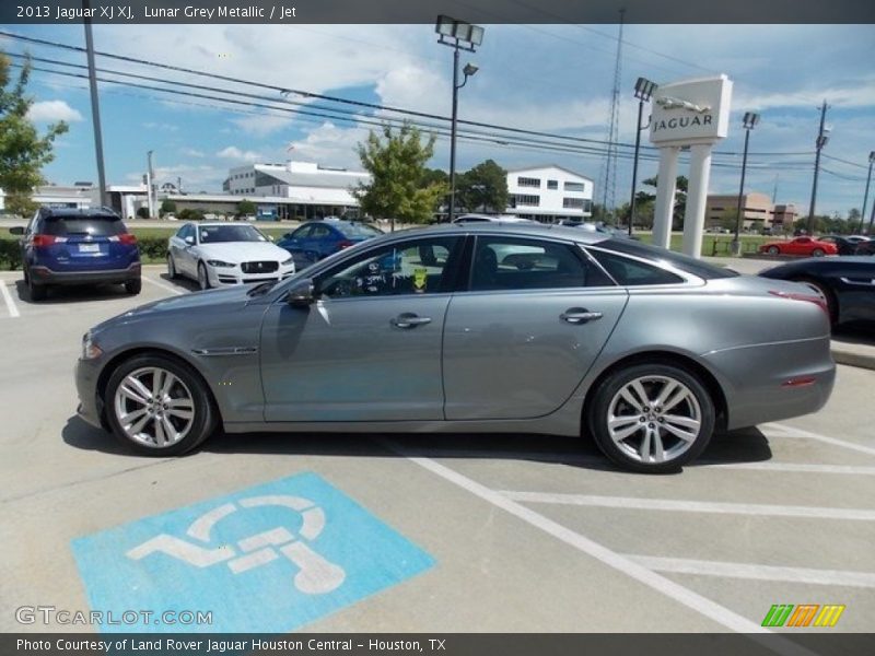 Lunar Grey Metallic / Jet 2013 Jaguar XJ XJ
