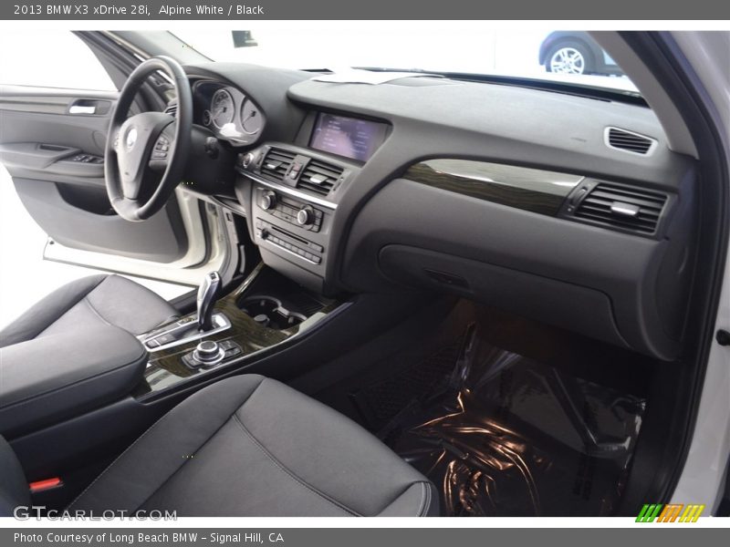 Alpine White / Black 2013 BMW X3 xDrive 28i