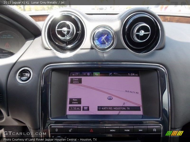 Lunar Grey Metallic / Jet 2013 Jaguar XJ XJ