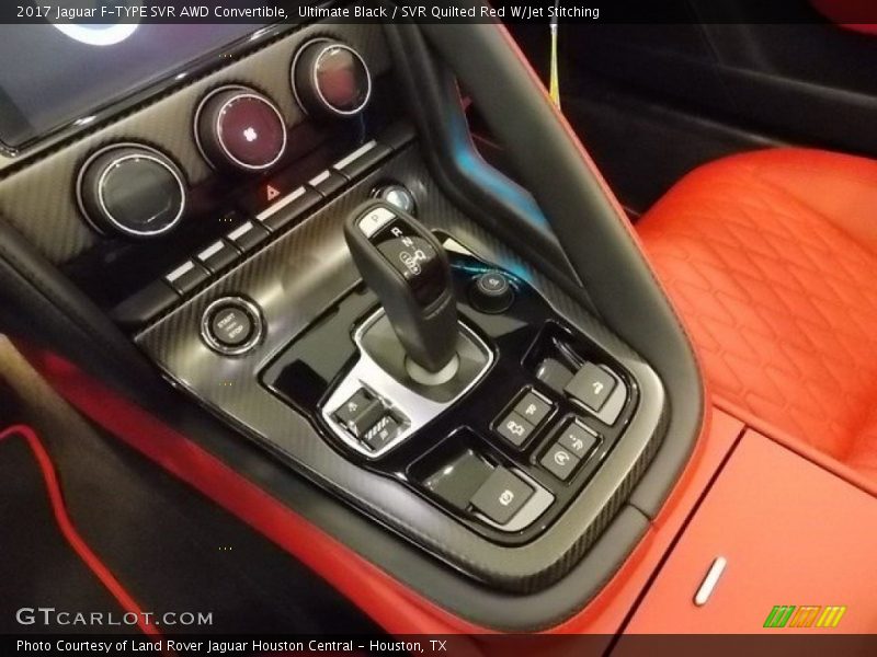  2017 F-TYPE SVR AWD Convertible 8 Speed Automatic Shifter