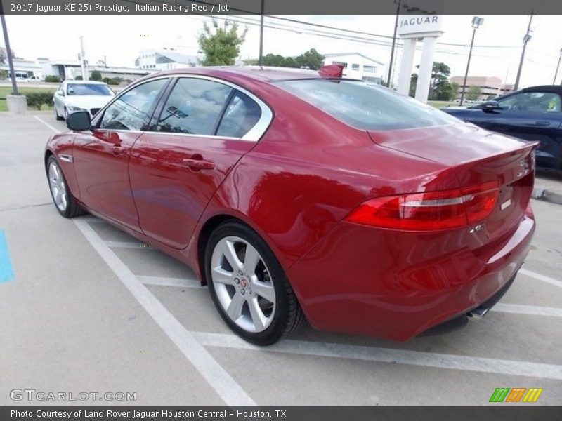 Italian Racing Red / Jet 2017 Jaguar XE 25t Prestige