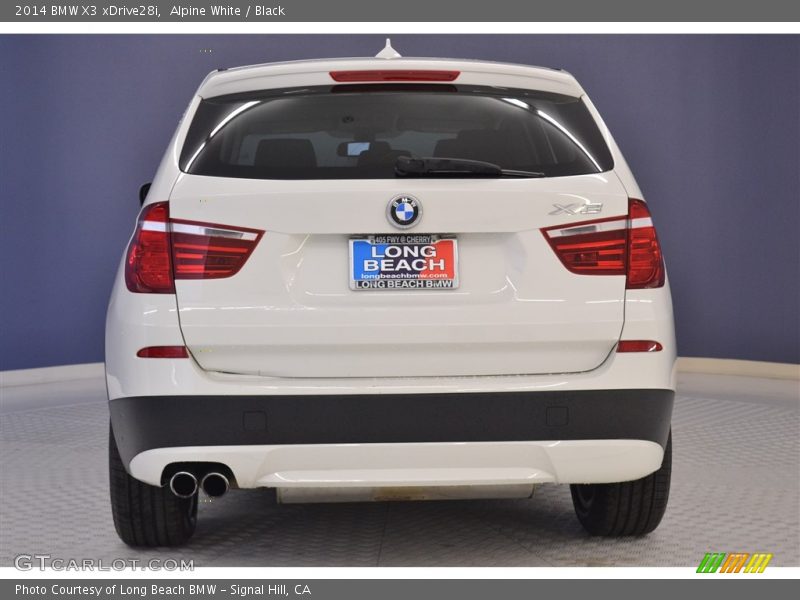 Alpine White / Black 2014 BMW X3 xDrive28i